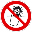 Verbotszeichen: Foto-Handy benutzen verboten